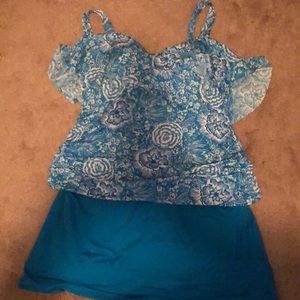 Plus Size Lands End Tankini